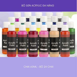 Set 24 màu Acrylic Paint