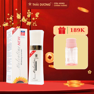 Kem Trắng Da Chống Nắng Valentine NEW lọ 50g, Spf 30 và PA ++++ - Sao Thái Dương