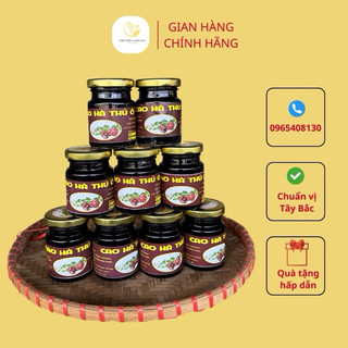 Cao hà thủ ô nguyên chất từ củ hà thủ ô đỏ lai châu
