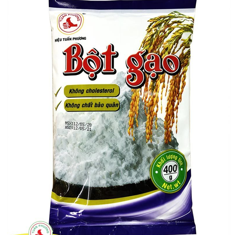 Bột gạo đóng gói 400g