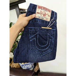 Quần bò nam ông địa mỹ màu rêu xanh jean ông địa chính hãng chất xịn