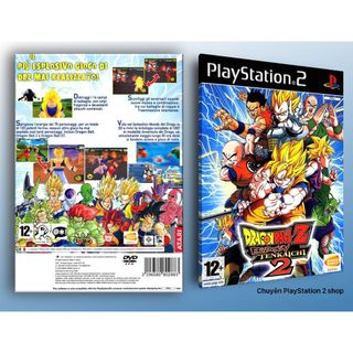 Đĩa game ps2 dragon ball z: budokai tenkaichi 2 cho ps2