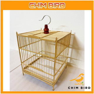 Khung lồng ép mộc chim chào mào CHIM BIRD kèm móc, Lồng chim Chào Mào dễ dàng lắp