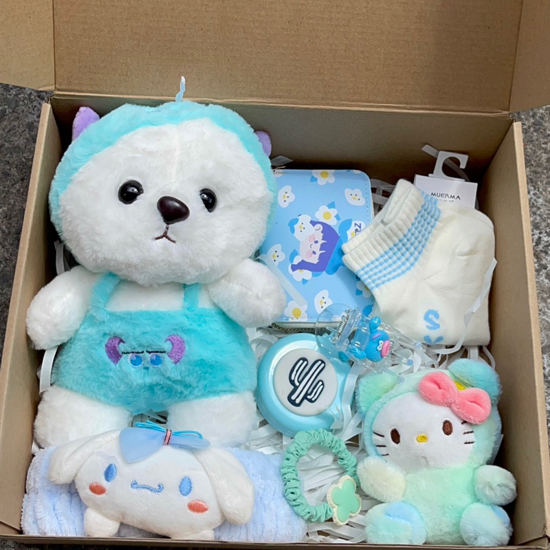 Combo quà tặng bạn nữ nhân các ngày lễ  sét quà tặng phụ kiện phối theo màu dễ thương nhiều mãu .