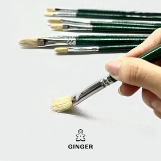 [Họa cụ củ gừng] Cọ chuyên vẽ sơn dầu, Acrylic hãng gấu trúc
