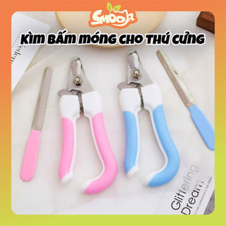 Kìm cắt móng chó mèo - Bộ kềm bấm kèm dũa móng chân cho chó mèo