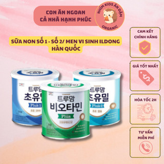 [Date T8-T12/2025] Sữa non số 1, số 2, men vi sinh Ildong Hàn Quốc - hộp 100 gói