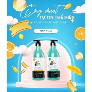 [Hàng Chính Hãng] Dầu Gội Xả Phục hồi dle lemongrass coomkex Đl hương thơm chống rụng tóc 750ml