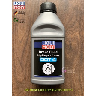 Dầu phanh, dầu thắng Liqui Moly DOT 4 Brake Fluid cao cấp