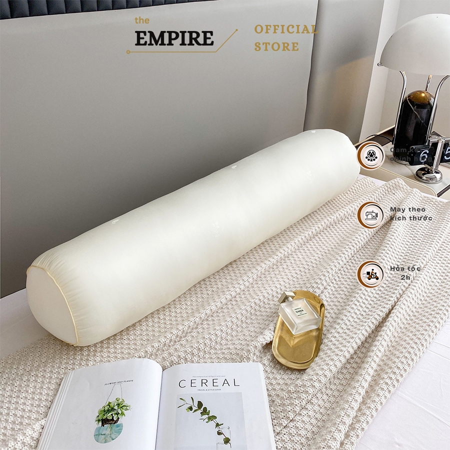 Gối ôm xơ đậu nành tạo cảm giác êm ái dễ chịu EMPIRE cao cấp - EMPIRE | Bedding & Decor