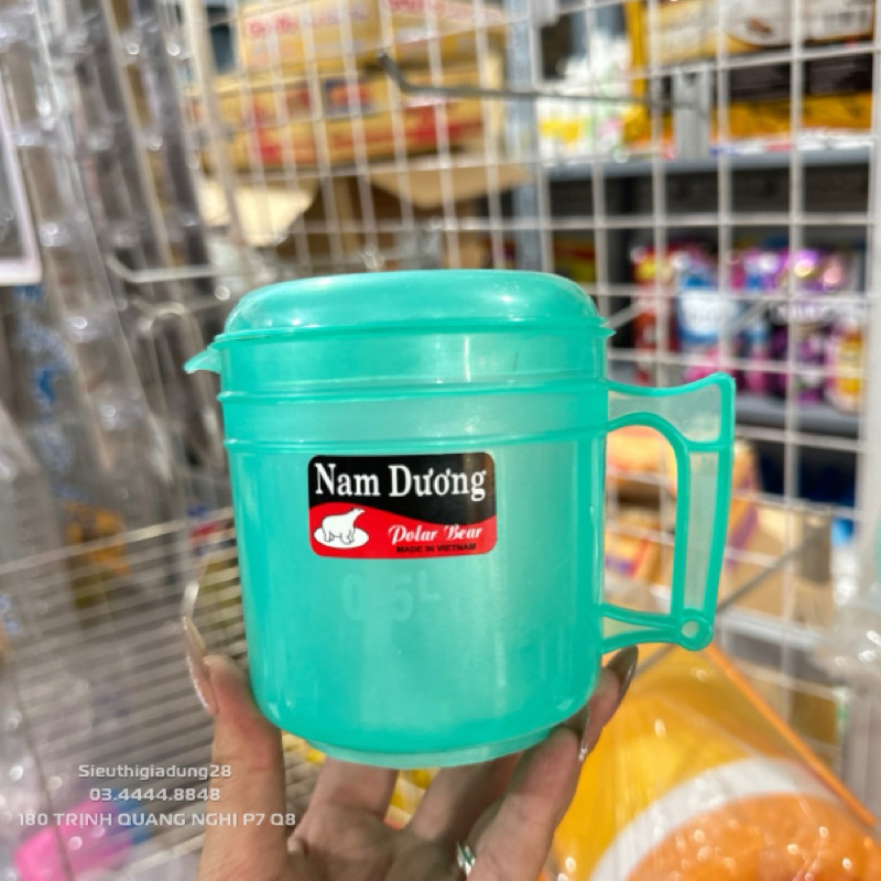 Ca Đựng Trà Đá Có Nắp