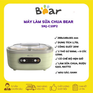 Máy làm sữa chua BEAR SNJ-C10P2 chính hãng bảo hành 12 tháng