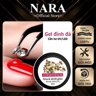 Gel đính đá dạng hũ siêu chắc - gel đính đá làm móng chuyên dụng ngành nail