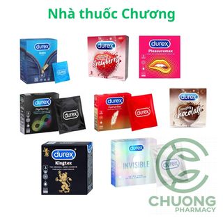BCS Durex đủ loại hộp 3 - 12 cái