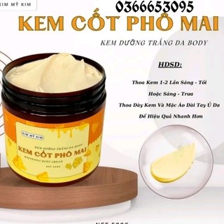 Body cốt phô mai _ cốt đặc dưỡng da trắng hồng