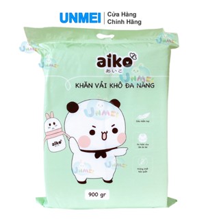 (Túi Lớn Tiết Kiệm) Khăn Khô, Khăn Vải Khô Đa Năng Aiko Bịch 900g (KT:13,5x19cm)
