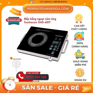 Bếp hồng ngoại sunhouse shd6017