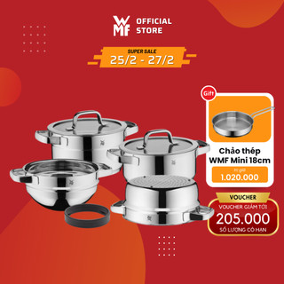 Bộ nồi wmf - 0798046380 compact cuisine 4 món chất liệu thép cromargan không gỉ