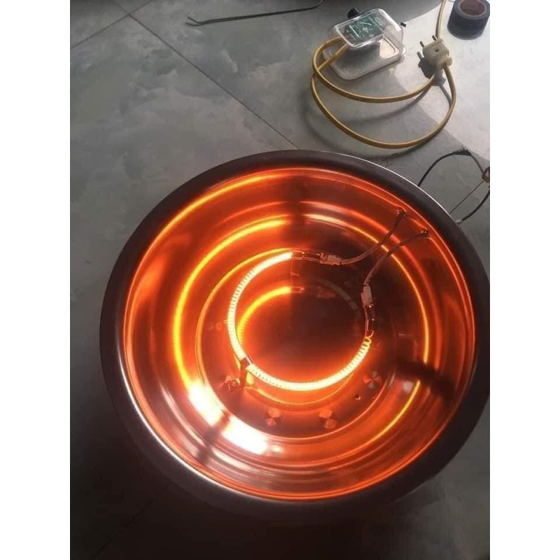 đèn úm sợi cacbon