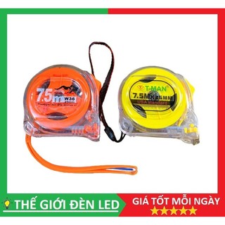 Thước kéo 2 mặt lỗ ban rhino trong suốt 2m, 5m, 7,5m, 10m