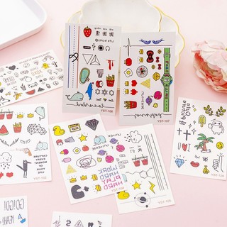 Miếng dán xăm hình cute