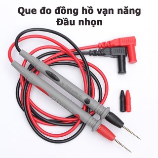 Que đo đồng hồ đa năng dây mềm đầu nhọn mạ vàng