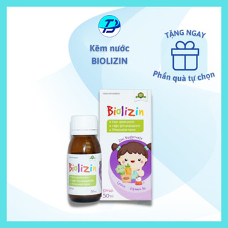 Kẽm hữu cơ Biolizin giúp Bé Ăn Ngon + Tăng Đề Kháng