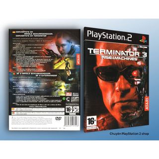 Đĩa game ps2, terminator 3: rise of the machines cho ps2