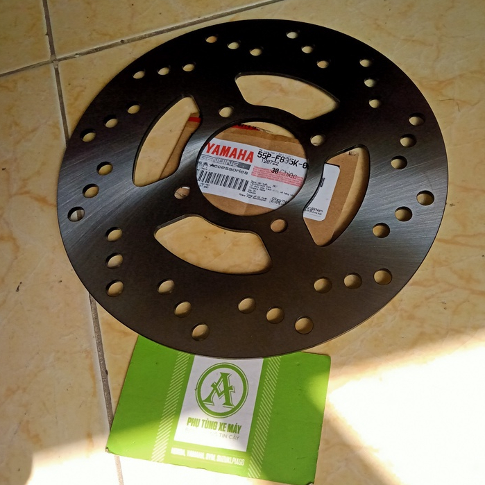 Dĩa thắng yamaha Luvias  Mio 190mm ( hình chụp trực tiếp )