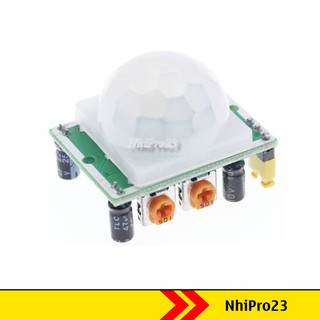 Module cảm biến chuyển động pir hc-sr501 cảm biến thân nhiệt