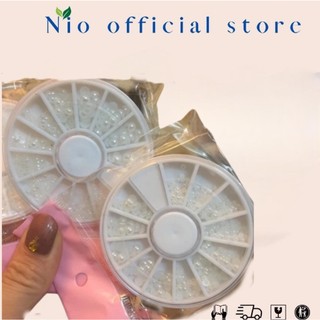 Đá trang trí nail viên ngọc nửa