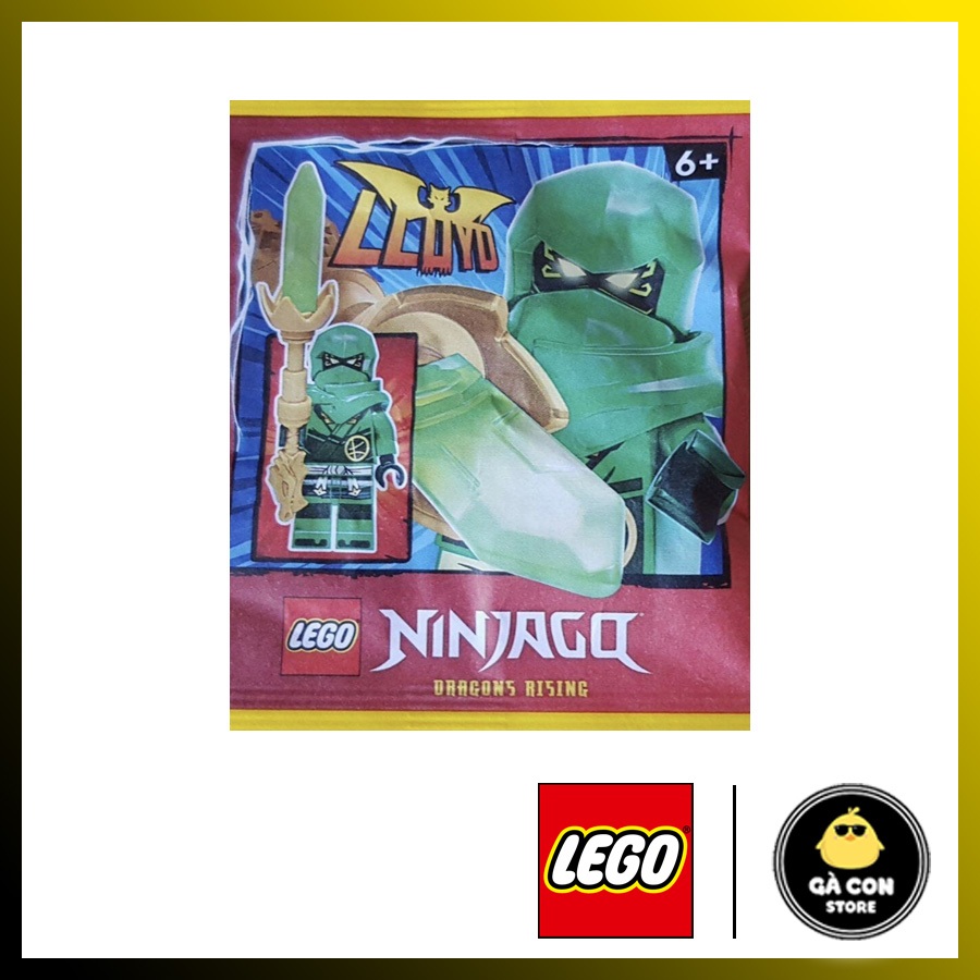 LEGO NinjaGo LLoyd Dragon Rising Polybag Comic Bag- Hàng có sẵn