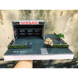 Garage dành cho mô hình xe 1/64