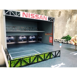Garage dành cho mô hình xe 1/64