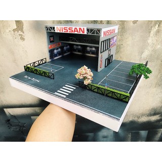 Garage dành cho mô hình xe 1/64