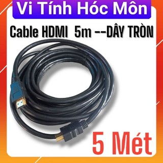 Dây cáp hdmi dài 5m dây tròn FULLHD
