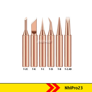Đầu mũi hàn chì bằng đồng 900m cho mỏ hàn nhiệt 936 937 8586 hakko quick