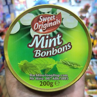 Kẹo bạc hà Sweet Originals Mint Bonbons 200g