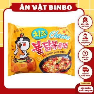 Mì khô gà cay samyang vị phô mai hàn quốc hot cheese chicken ramen 140g