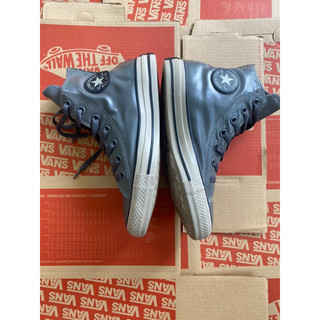 GIÀY SIZE 36.5-37/23cm CONVERSE CỔ CAO MÀU DA (REAL 2HAND CÓ BOX)