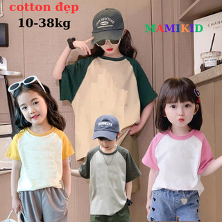 (A006)Áo Phông Cho Bé, Áo Thun Bé Trai Bé Gái chất cotton 4 chiều mềm đẹp,,Mamikid