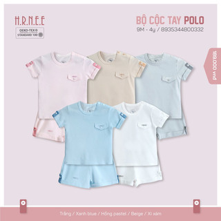 Bộ cộc tay polo cho bé 9m-4y
