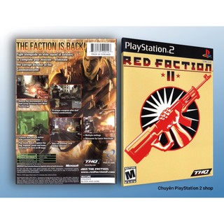 Đĩa game ps2, red faction ii cho ps2