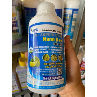 Nano k++ an phát nông - phân kali viên, kali phân mảnh