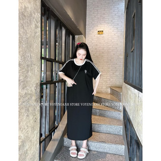 Váy Xuông Viền Tay