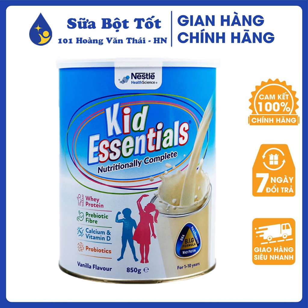 Sữa Kid Essentials Nestlé ÚC 800g