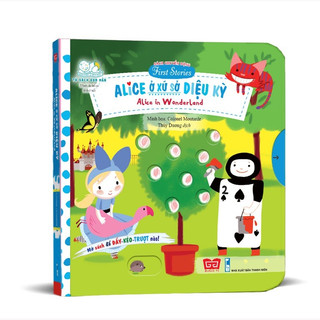 Sách chuyển động - First stories - Alice in wonderland - Alice ở xứ sở diệu kỳ
