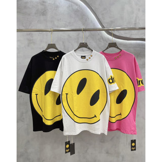 Áo phông mặt cười to Fom rộng Chất cotton khô 3158