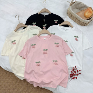 [SHOPPUMI] Áo thun Pull đính hoa nhiều màu freesize Pumi 15587