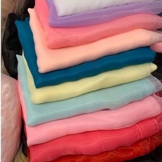 Vải voan mỹ làm hoa voan khổng lồ, cốt hoa, váy